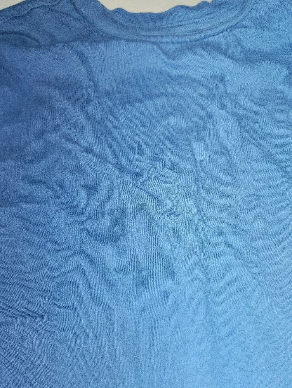 Classic Men's Blue Crew Neck T-Shirt
